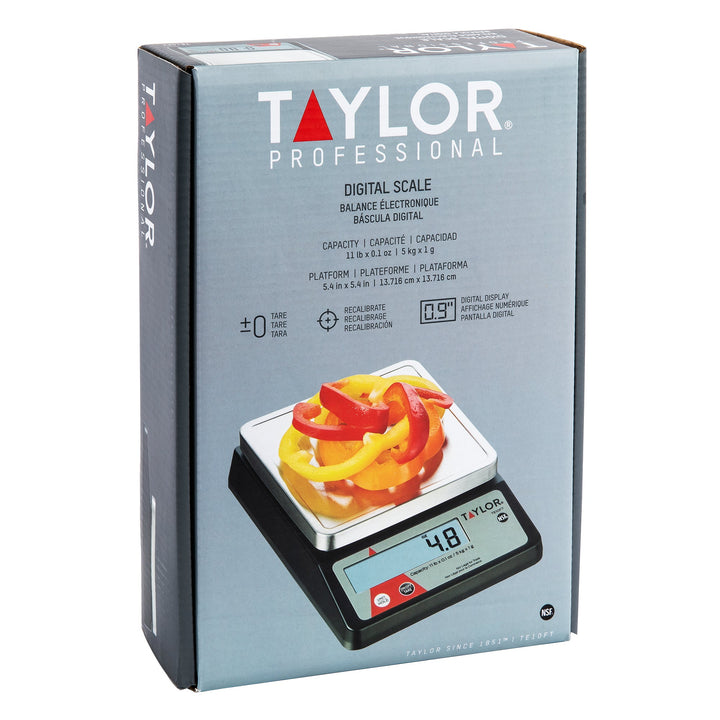 Compact Digital Portion Scale - Taylor - Restaurant Equipment and Smallwares - Canadian Distribution