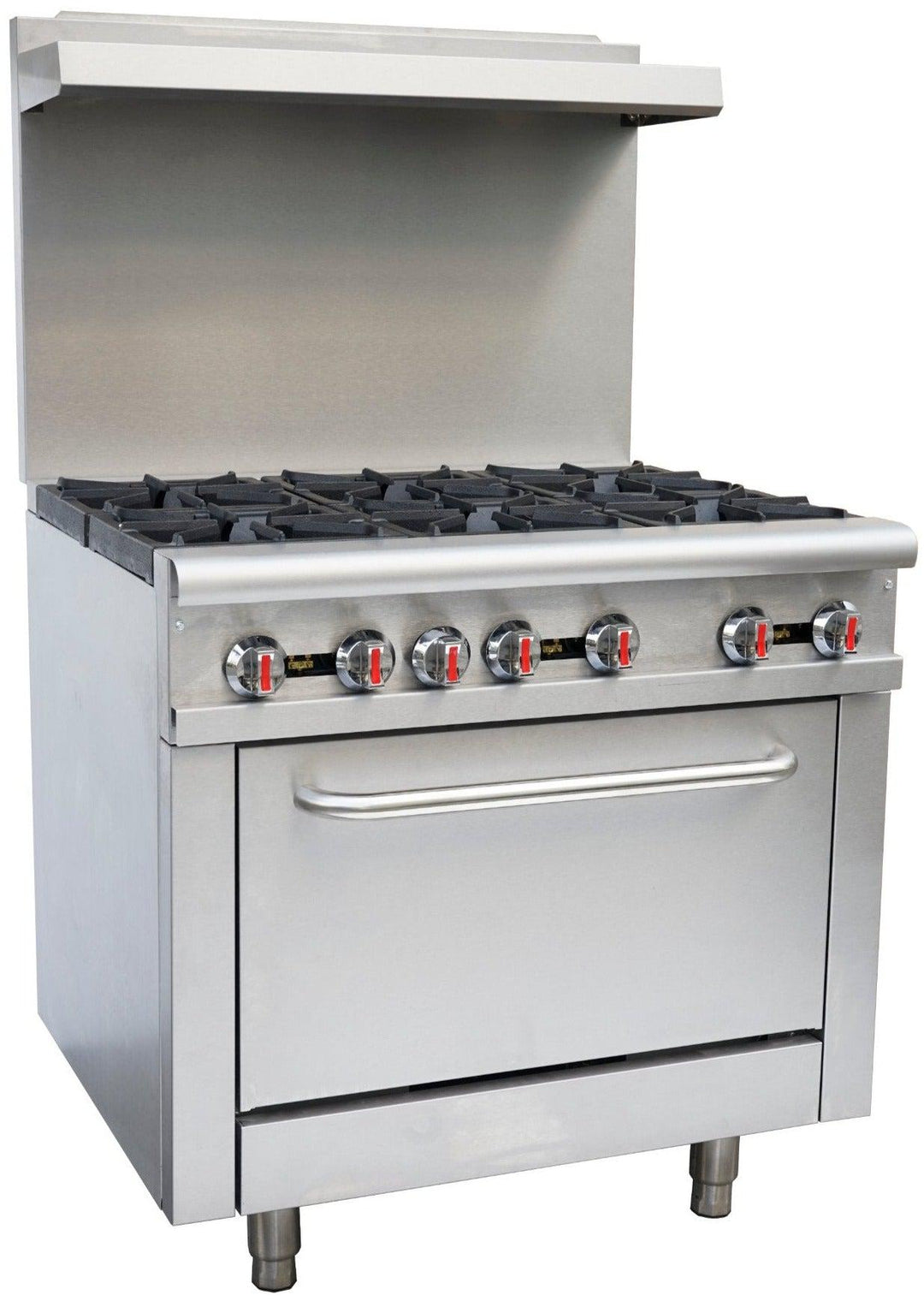 36" Gas Range - 6 Burners w/Oven - RGR36