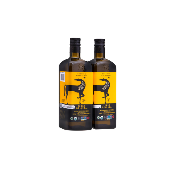 Terra Delyssa Organic Extra Virgin Olive Oil - 8 × 1 L - Grocery and Food Items - Canadian Distribution