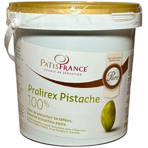 Patisfrance - Pralirex 100% Pure Pistachio Paste - 1.5 kg