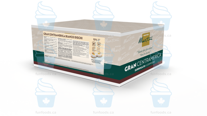 Compound White Discs - 10KG Box - Gran Centramerica Bianco Dischi - Master Martini Canada - Canadian Distributor