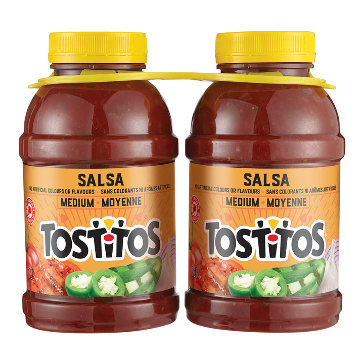 Tostitos Medium Salsa - 8 × 1.21 L - Grocery and Food Items - Canadian Distribution
