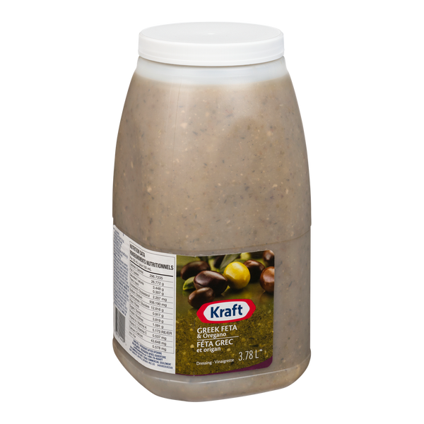 Kraft Greek Feta & Oregano Dressing - 4 x 3.78 L - Grocery and Food Items - Canadian Distribution