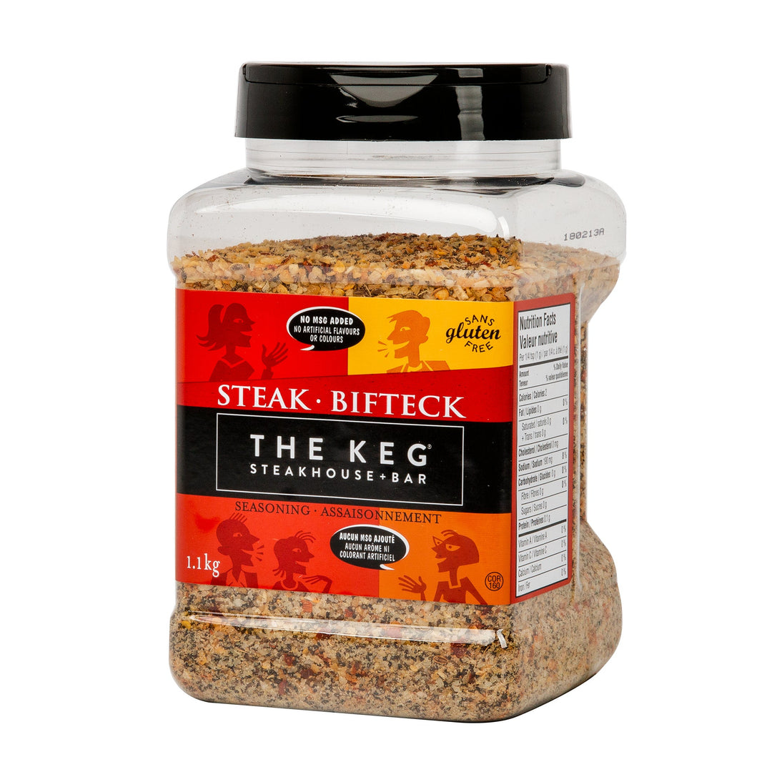The Keg Steak Seasoning - 4 x 1.1 kg - Grocery and Food Items - Canadian Distribution