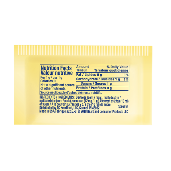 Sachets d'édulcorant Splenda sans calories - 4 paquets de 1 000 sachets - Épicerie et produits alimentaires - Distribution canadienne - Livraison gratuite au Canada pour les commandes de plus de 199 $ CA