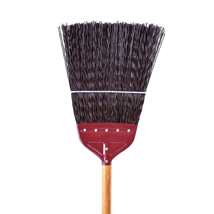 Railroad Track Broom With 48 Inch Handle