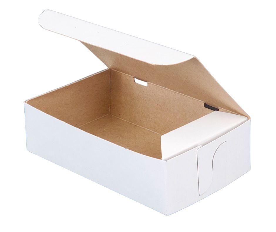 EB - Boîtes à gâteaux blanches - 1 lb (canadien) - 6¼x3¾x1¾