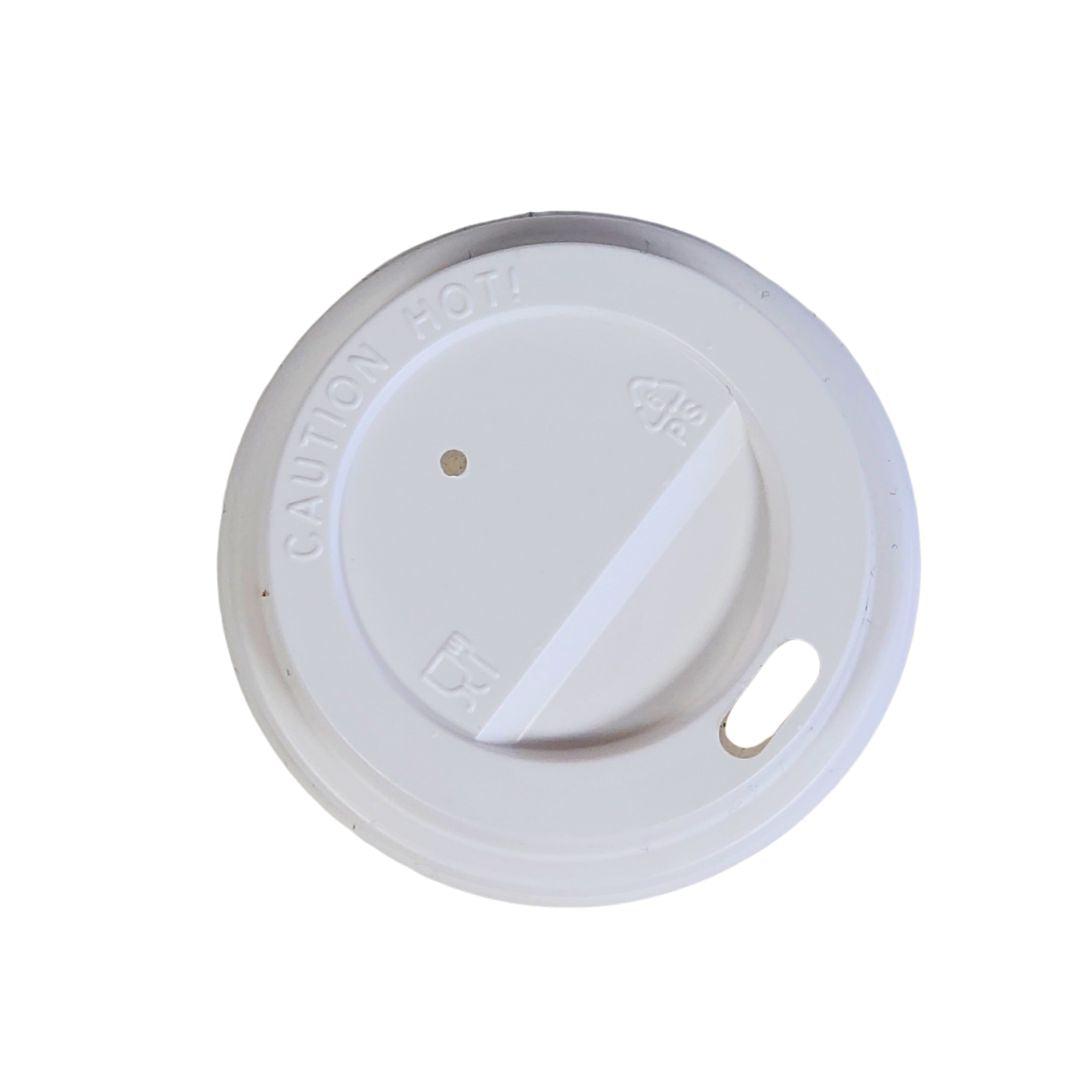 Morning Dew - Dome Sip Lid for 4 oz Hot Paper Cups - White - 20 x 50 count