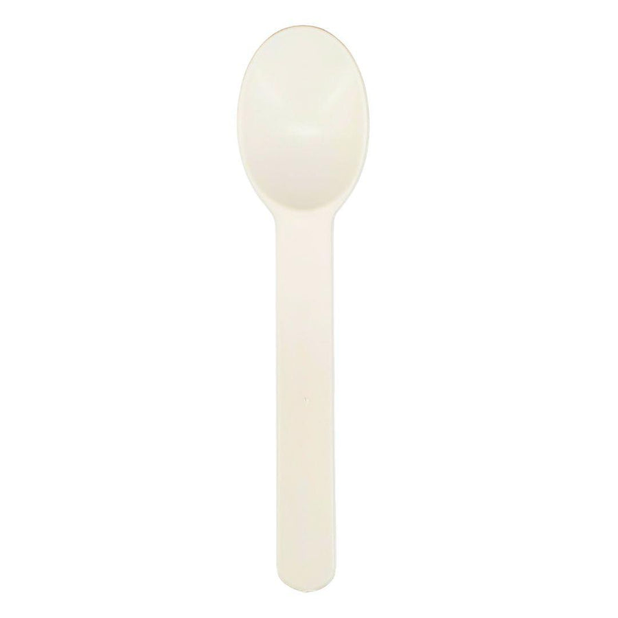 Eco-Craze - Corn Starch Ice Cream Spoon - 20 x 50 count
