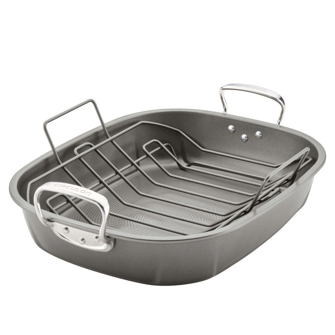 Circulon - Roasting Pan - With Rack - Restaurant Equipment and Smallwares - Canadian Distribution