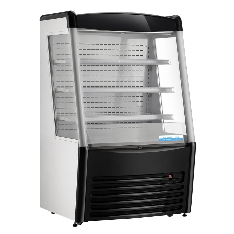 Eurodib - 36 in 13.8 cu ft Commercial Refrigerated Beverage Merchandiser - Retractable Front Curtain - Restaurant Equipment and Smallwares - Canadian Distribution