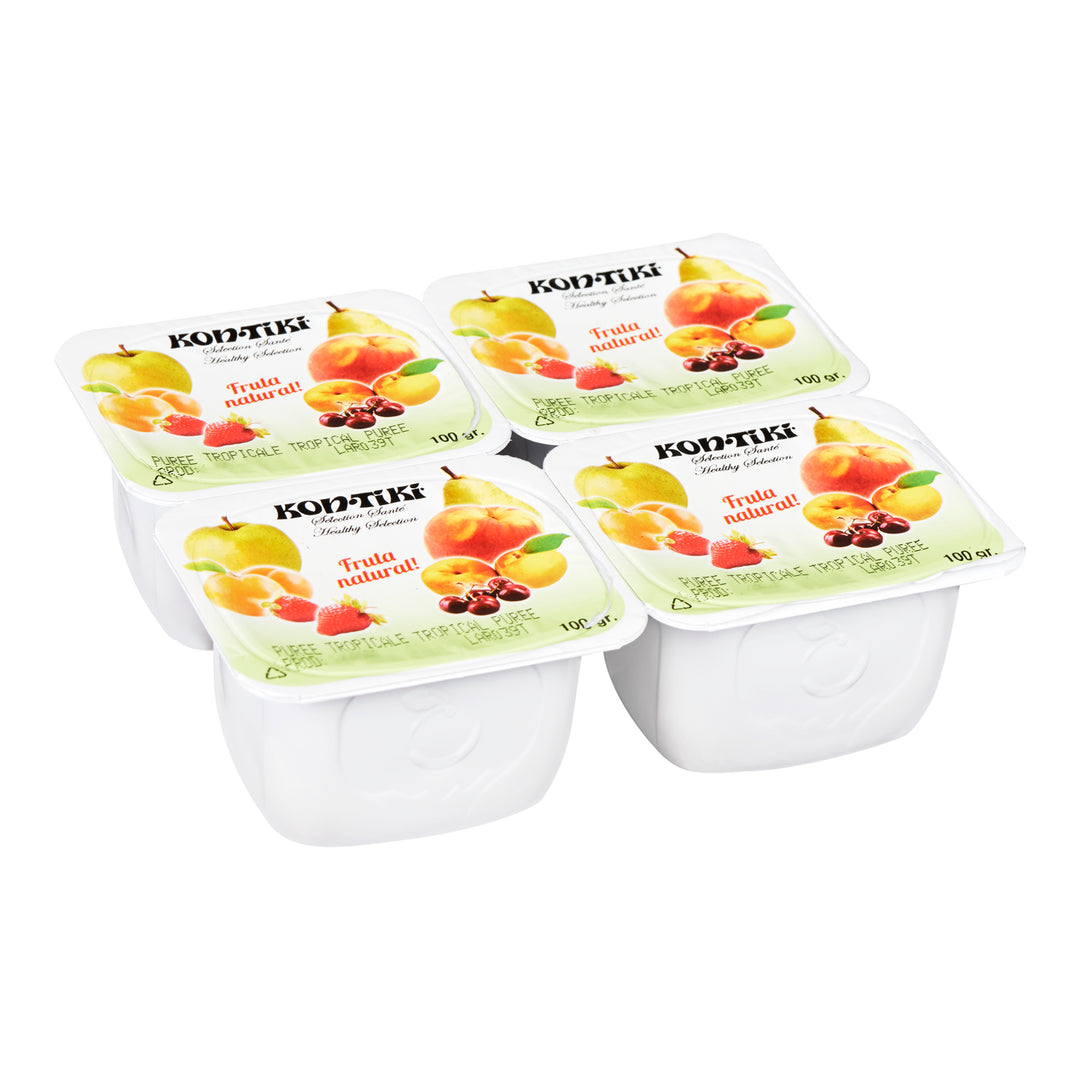 Puree Tropical - 48 x 100 mL - Kontiki - Restaurant and Foodservice Ingredients - Canadian Distribution