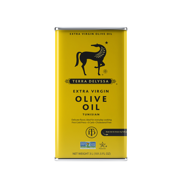Terra Delyssa Extra Virgin Olive Oil - 4 x 3 L - Grocery and Food Items - Canadian Distribution