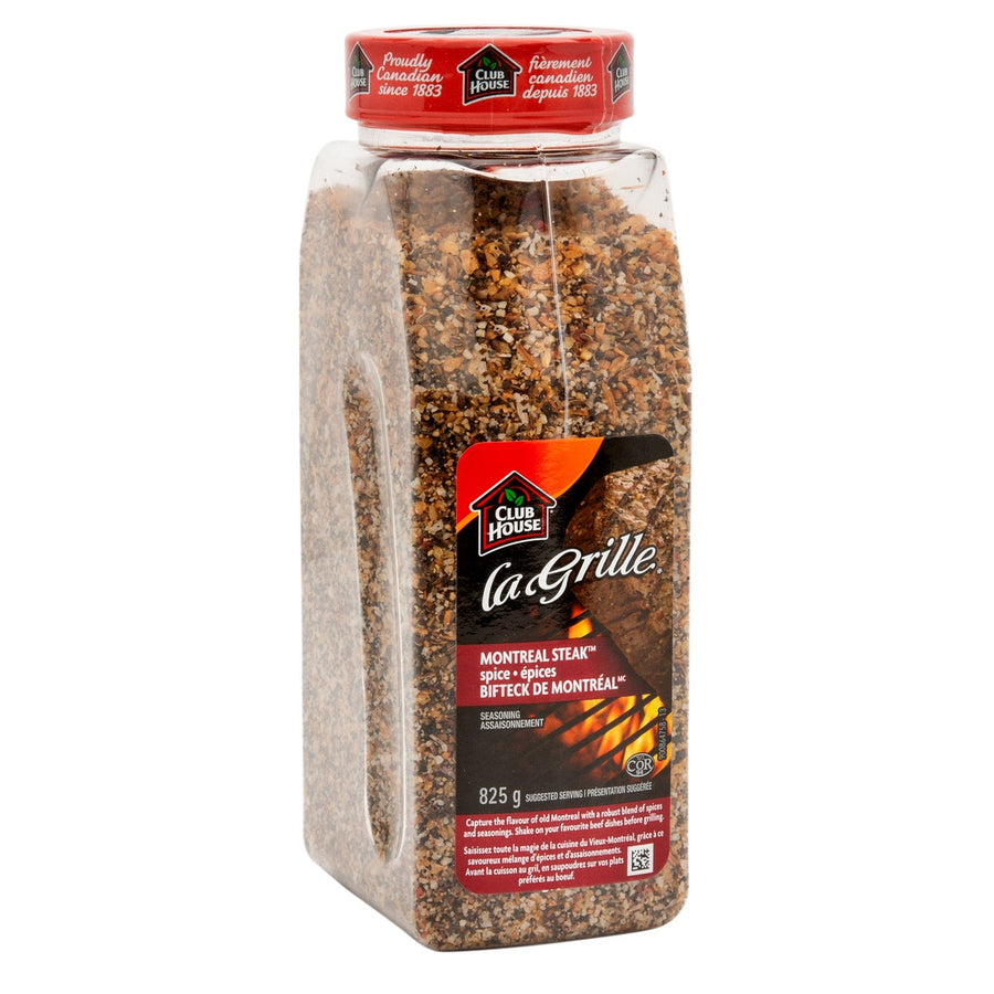Club House La Grille Montreal Steak Spice - 4 x 825 g - Grocery and Food Items - Canadian Distribution