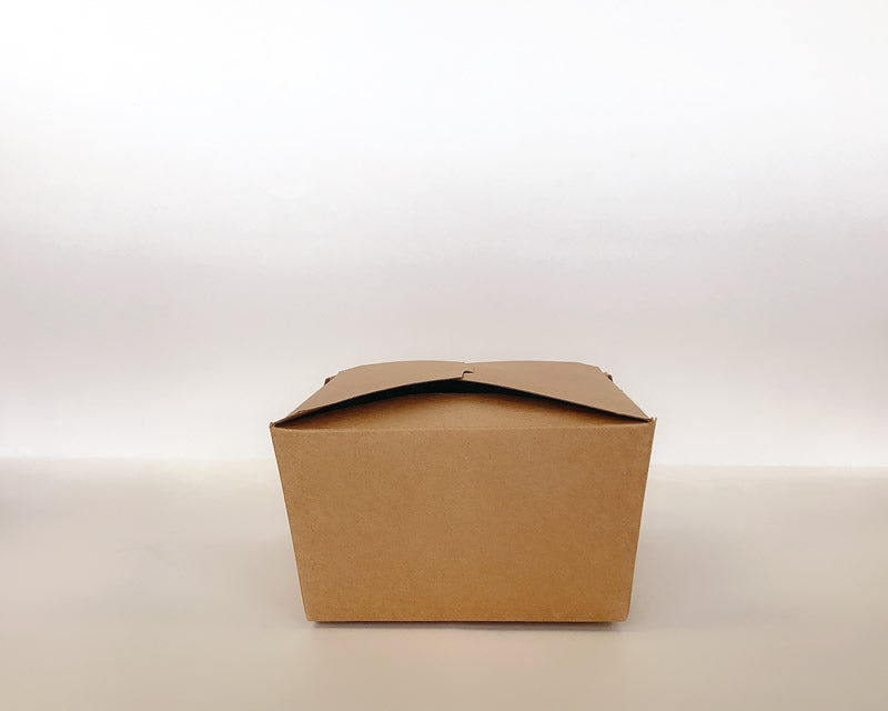 Go Box PLA lined 8.875"x 6.75"x3.5" 200cs - Disposable Take Away Food Packaging - Canadian Distribution