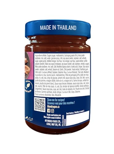 Blue Dragon Korean BBQ Sauce 2 x 325ml - Canadian Distribution - Ships Free Within Canada on Orders Above CAD $199