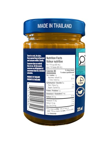 Blue Dragon Thai Coconut Curry Sauce 2 x 325ml - Canadian Distribution - Ships Free Within Canada on Orders Above CAD $199
