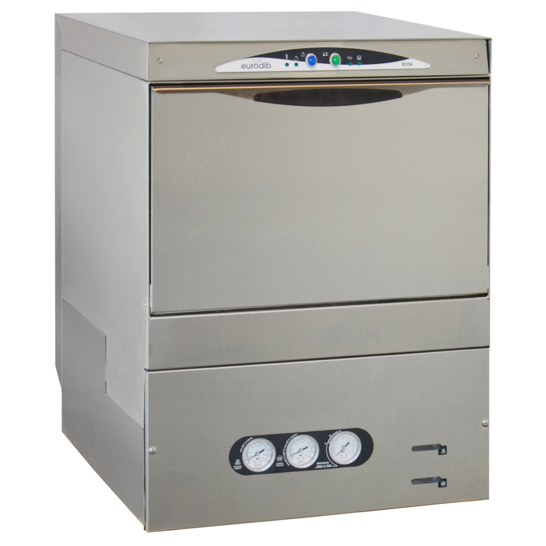 Undercounter High Temperature Commercial Dishwasher - Eurodib - Restaurant Equipment and Smallwares - Canadian Distribution