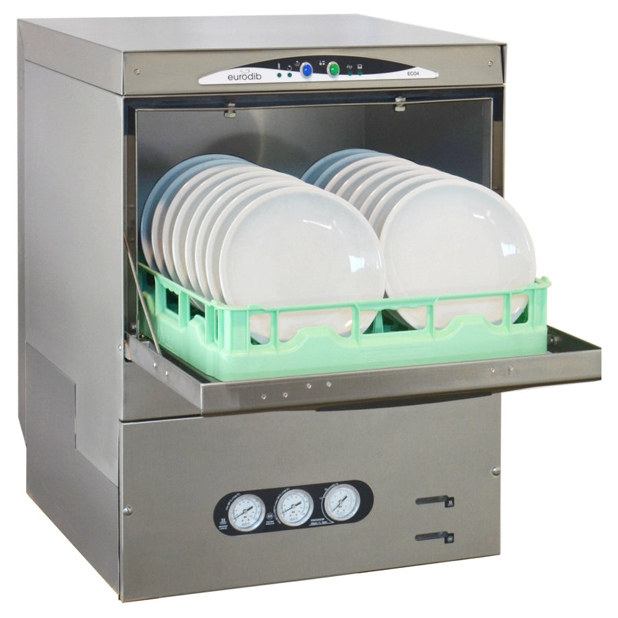 Eurodib - Undercounter High Temperature Commercial Dishwasher - Restaurant Equipment and Smallwares - Canadian Distribution