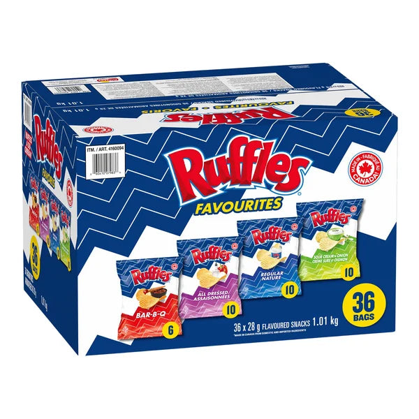 Favourites - 144 ct - Ruffles - Canadian Distribution