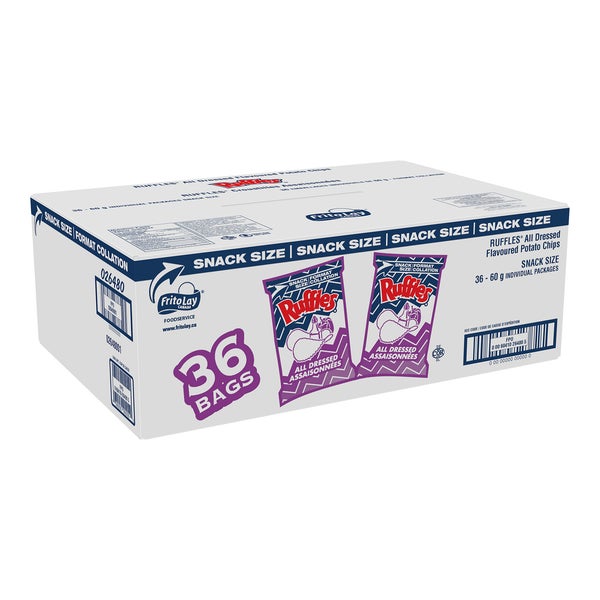 All Dressed - 144 x 60 g - Ruffles - Canadian Distribution