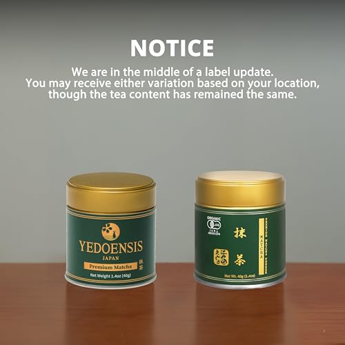 Yedoensis – Premium Matcha – Organic Japanese Green Tea – 40g