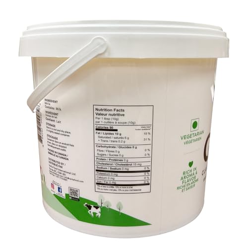 Verka Pure Desi Ghee (Clarified Butter), 2.5 kg - Canadian Distribution - Ships Free Within Canada on Orders Above CAD $199