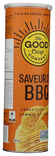 The Good Crisp Company Outback Barbeque Potato Crisps, 2 x 160g - Canadian Distribution - Ships Free Within Canada on Orders Above CAD $199