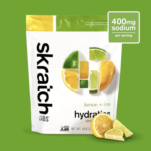 Skratch Labs – Hydration Powder – Lemon Lime – 60 Servings