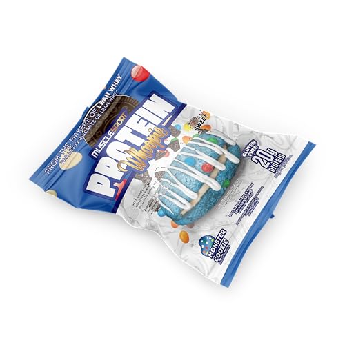 Musclesport Protein Whoopies - 20g Protein Whoopie Pie Cookies with Fiber (6 Pack, Monster Cookie) - Canadian Distribution - Ships Free Within Canada on Orders Above CAD $199