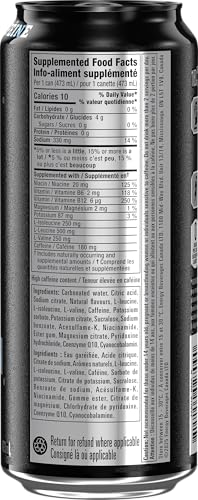 Reign Energy White Haze 473mL Cans (12 Pack) – Zero Sugar Energy Drink with BCAAs, CoQ10 & Electrolytes - Canadian Distribution - Ships Free Within Canada on Orders Above CAD $199