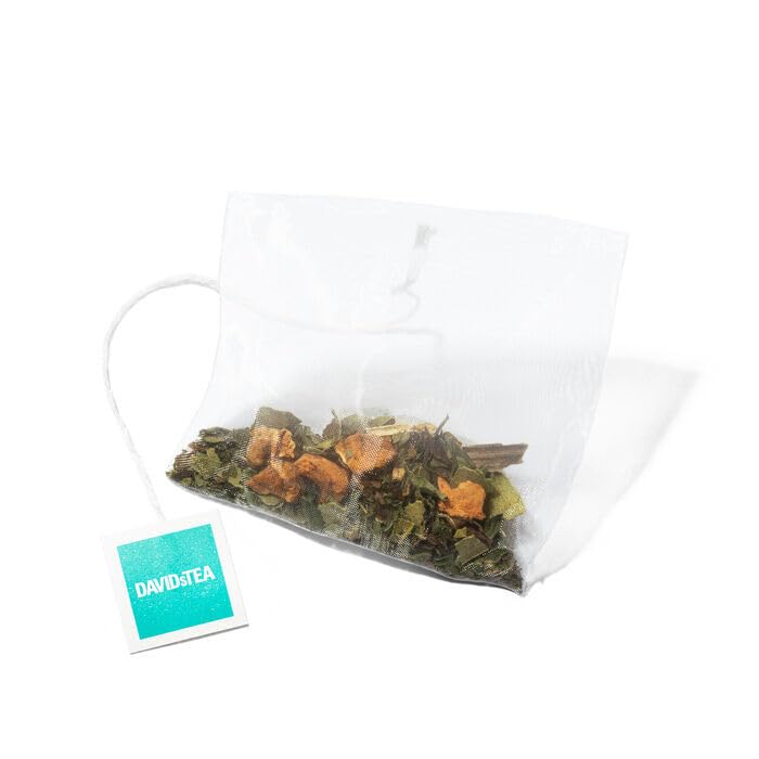 DAVIDsTEA – Cold 911 Herbal Tea – Peppermint and Eucalyptus – 65 Bags