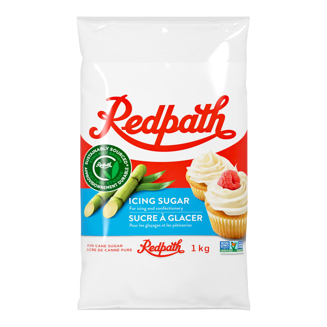 Redpath Icing Sugar - 4 x 1 kg - Grocery and Food Items - Canadian Distribution