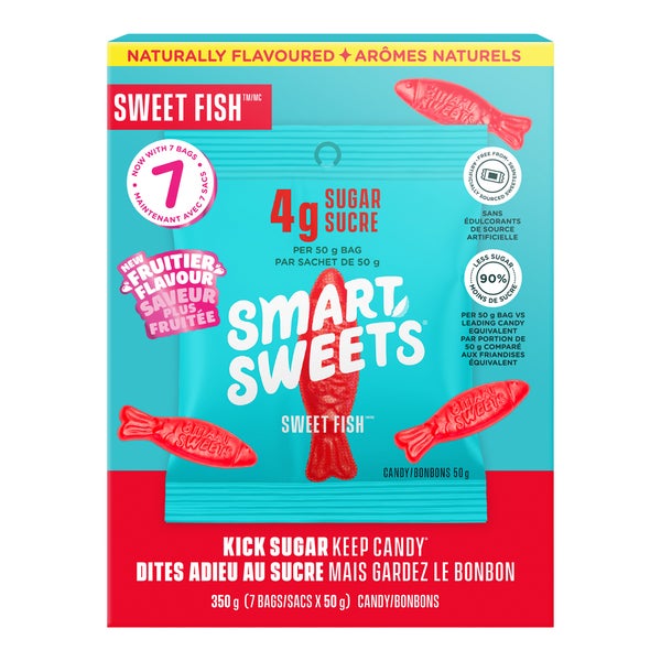 Sweet Fish - 28 x 50 g - Smart Sweets - Canadian Distribution