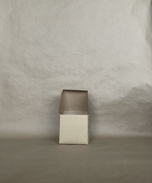 Kraft Box 4" x 4" x 4"  100 per bundle - Disposable Take Away Food Packaging - Canadian Distribution