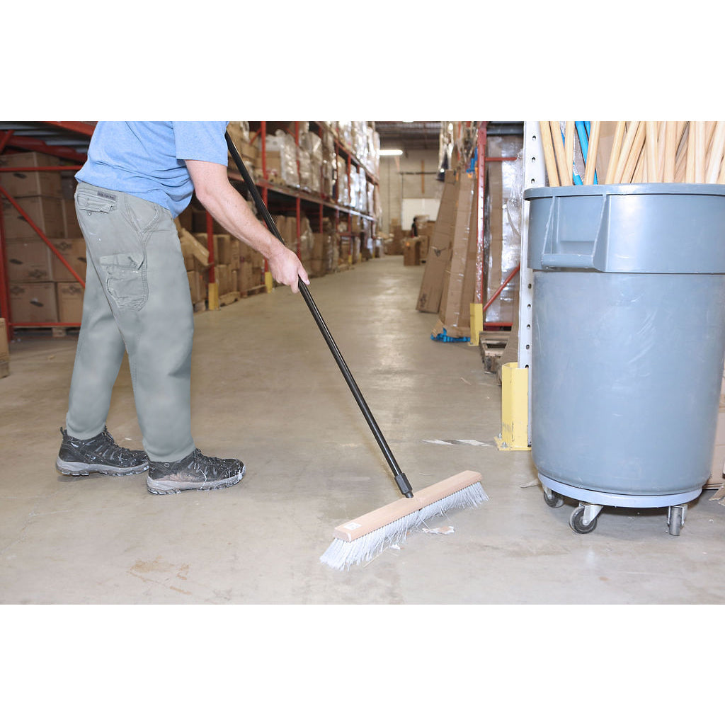 Side-Clipped Pathfinder Push Brooms - Sold By The Case
