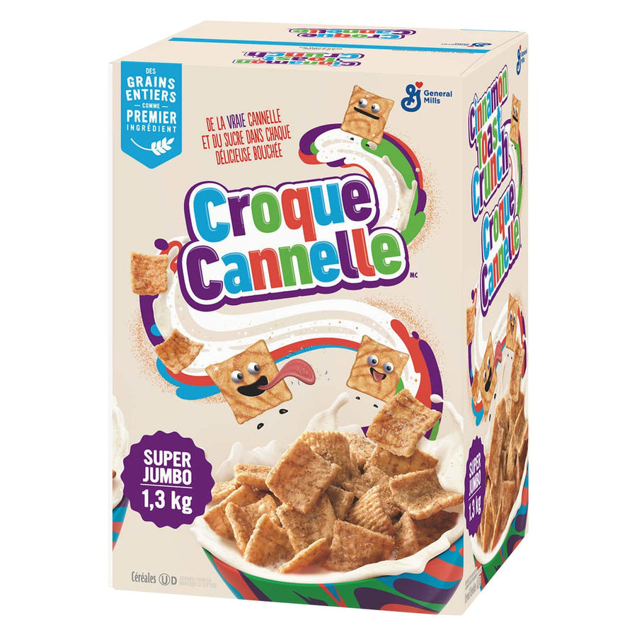 General Mills Cinnamon Toast Crunch Cereal Jumbo Pack - 4 x 1.3 kg - Grocery and Food Items - Canadian Distribution