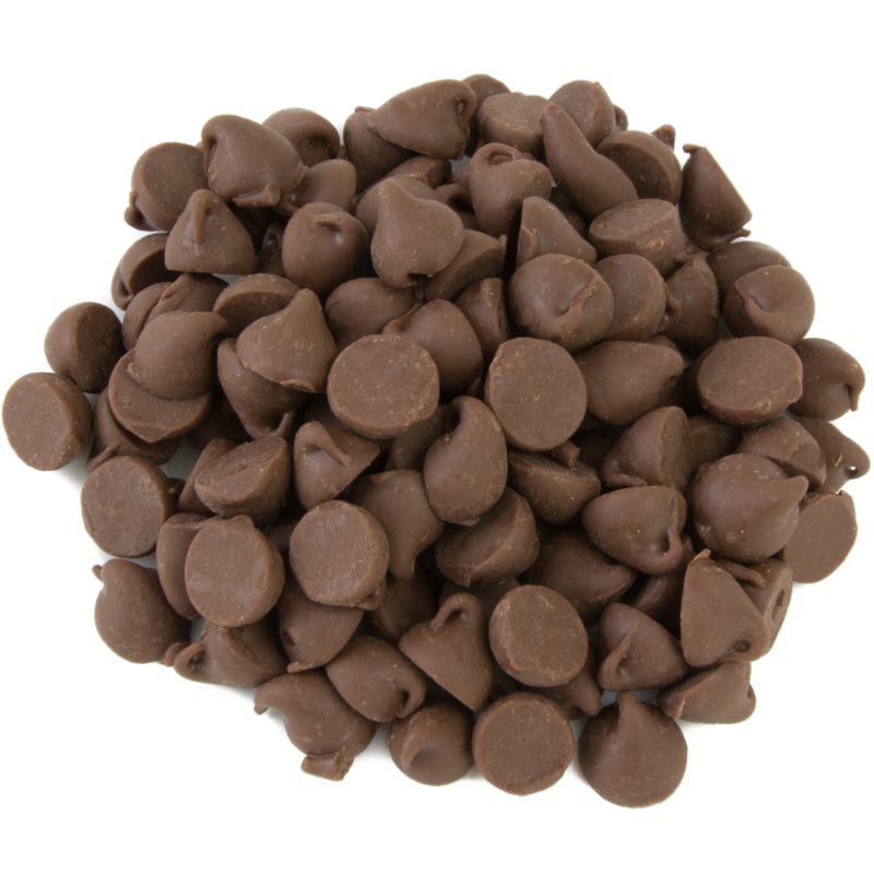 Hershey Milk Choc Chips  Candy Toppings | TR Toppers C330-250 | Premium Dessert Toppings, Mix-Ins and Inclusions | Canadian Distribution