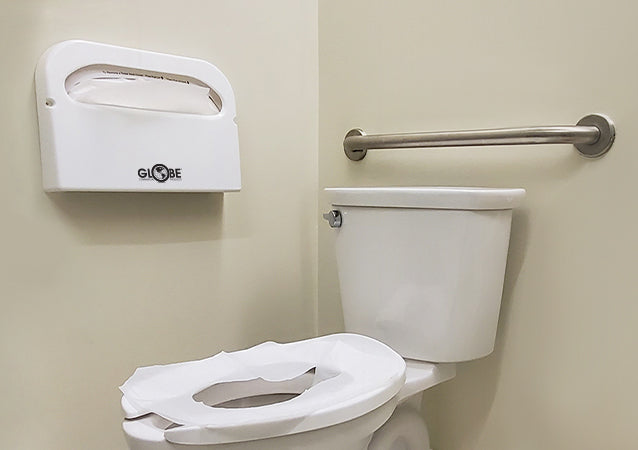 Toilet Seat Covers Half Fold - Sold By The Case