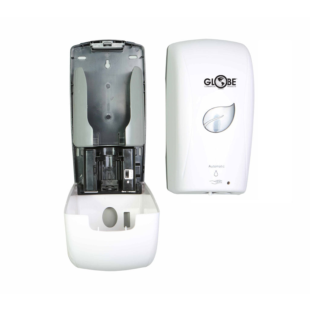 Touch-Free Dual Tip Bulk Lotion or Foam Soap Dispenser - Sold By The Case
