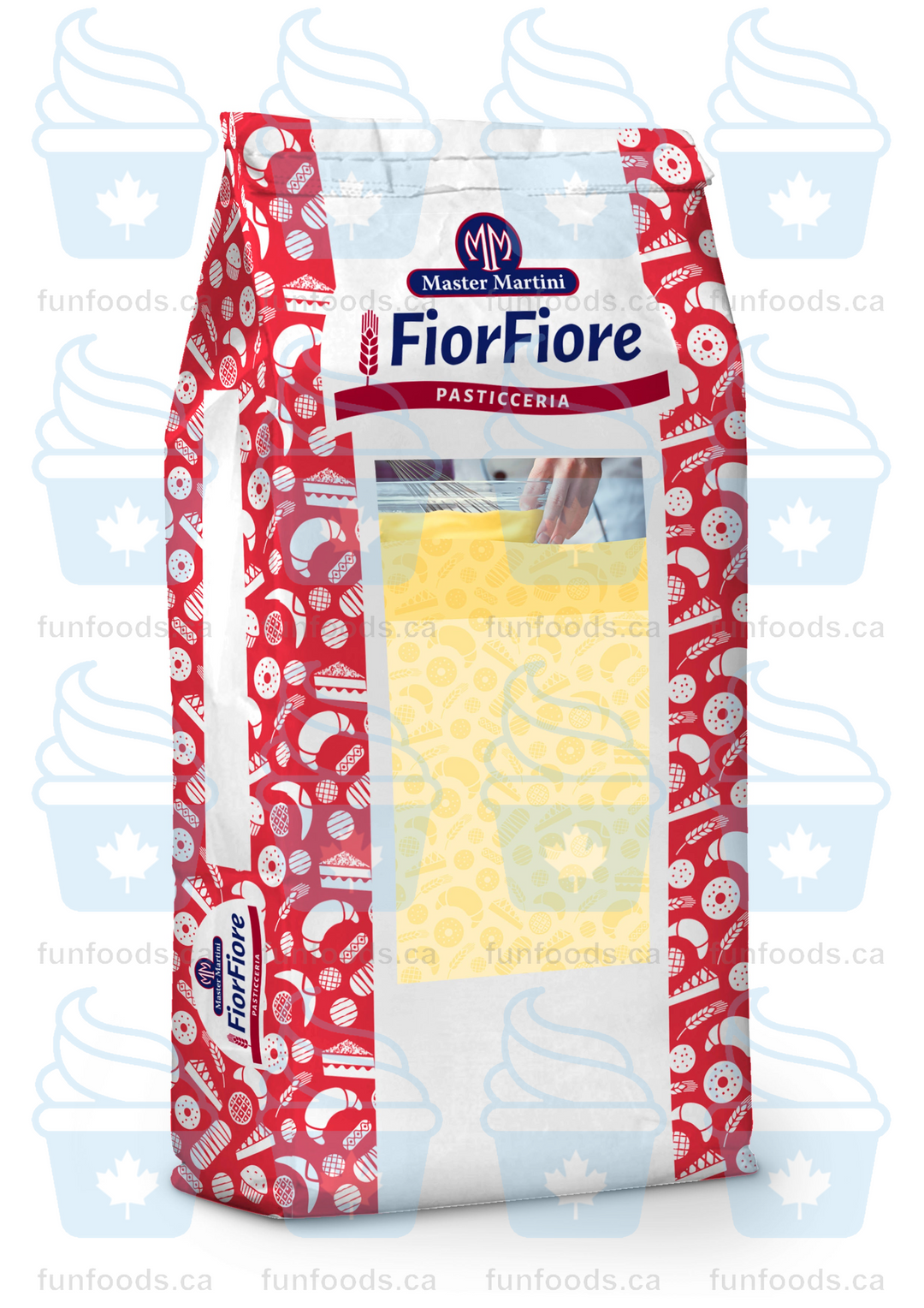 FiorFiore Easy Instant Custard Cream Powder - 10 KG Bag - Master Martini Canada - Canadian Distributor