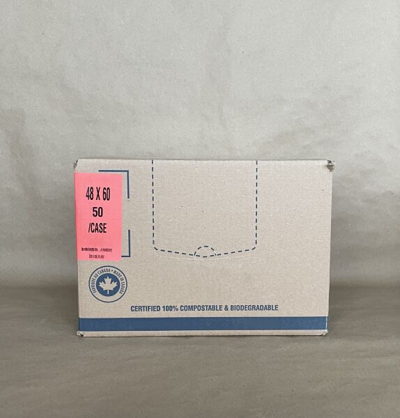 Compostable Bin Liner 48" x 60" 50cs BPI