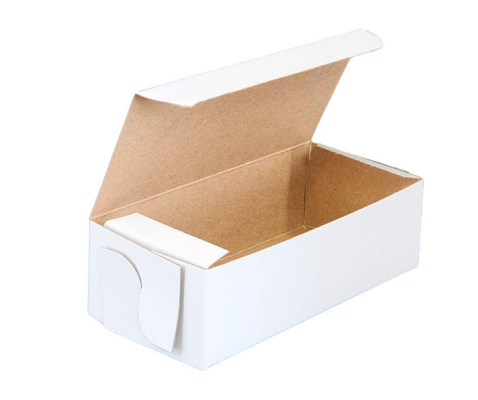 EB - Boîtes à gâteaux blanches - ½ lb - 5½x2.75x1.75