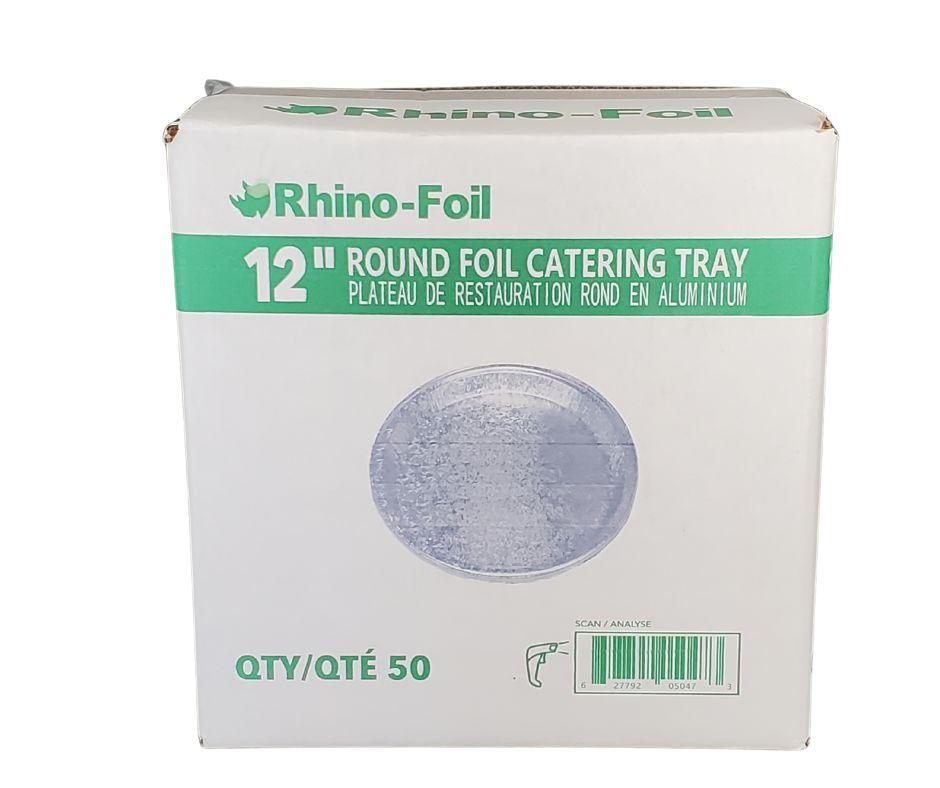 Rhino-Foil - 12" Round Catering Tray - AR201R