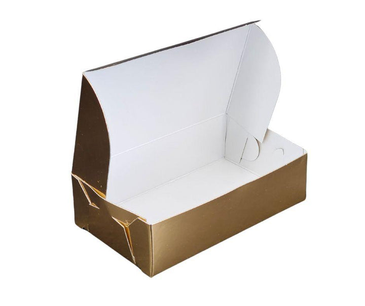 Boîte à bonbons - Or - 0,23 kg - 15,9 cm x 9,5 cm x 4,4 cm