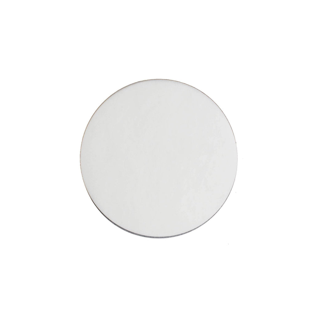 4" Silver Round, 0.08" Thin Cake Board - Canadian Distribution - Ships Free Within Canada on Orders Above CAD $199