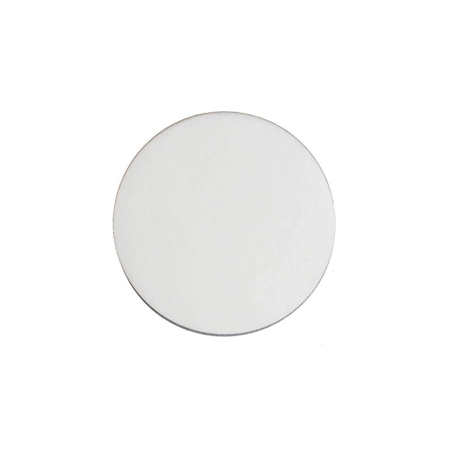 4" Silver Round, 0.08" Thin Cake Board - Canadian Distribution - Ships Free Within Canada on Orders Above CAD $199
