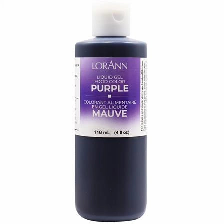 4oz purple liquid gel food coloring