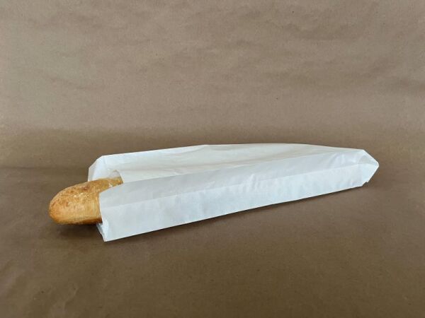 4" x 2.5" x 16" Sub Sandwich/Pastry Paper Bag 1000cs - Disposable Take Away Food Packaging - Canadian Distribution