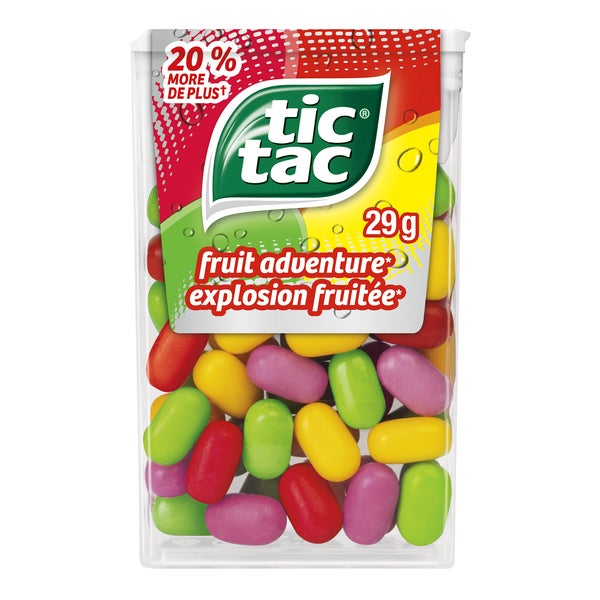 Fruit Adventure - 48 × 29 g - Tic Tac - Canadian Distribution